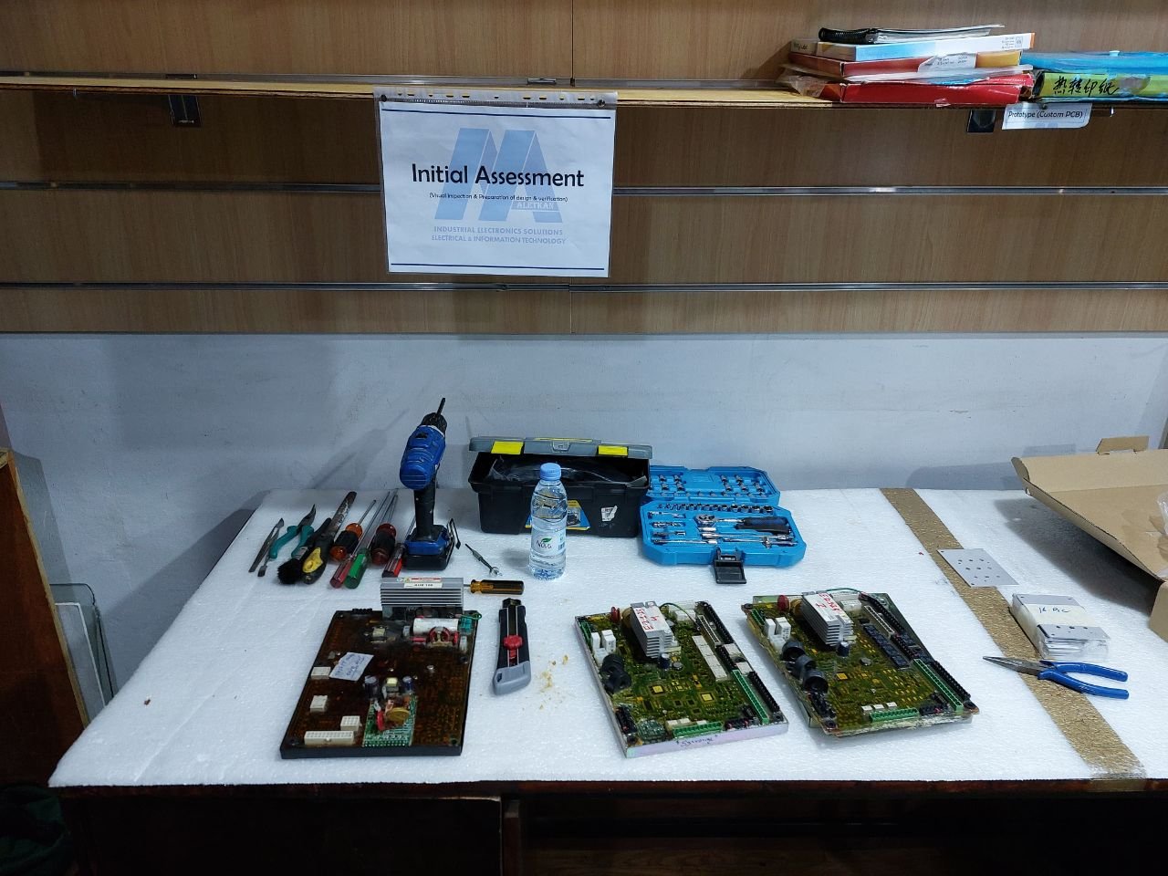 Assessment bench